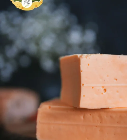 Wegański ser Cheddar