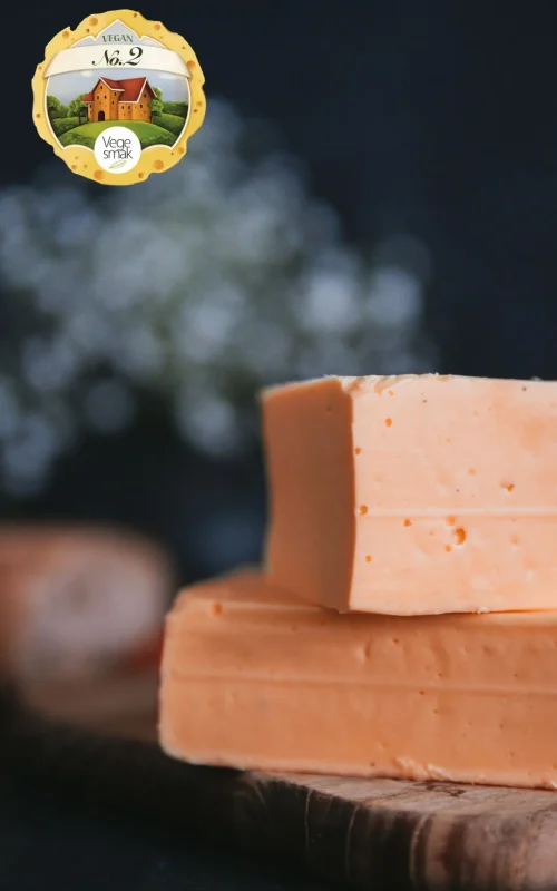 Wegański ser Cheddar